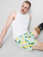 Lemon Print Swim Shorts