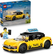 LEGO City Yellow Taxi Cab Toy - EV Car