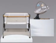 Bababing Bedside Crib and Hub Home Bundle