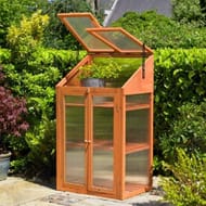 Wooden Mini Greenhouse by Garden Mile