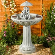 Smart Solar Umbrella Fountain