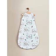 White Farm Life Jersey Cotton Sleeping Bag - 1 Tog