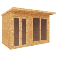 Mercia Maine 10 X 6ft Double Door Shiplap Traditional Summerhouse