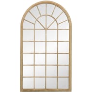 MirrorOutlet the Somerley Sand Country Arched Garden Mirror 180 X 103cm