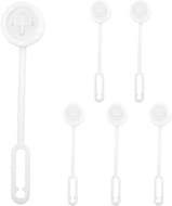 BOXOB 6 Magnetic Hooks, Soft Silicone, Kitchen Refrigerator Cable Organizer