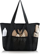 HOMESPON Waterproof Beach Tote with Zipper