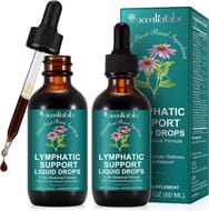 Lymphatic Drainage Drops 120ml, 21 Plant Extracts, 6000mg