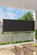 118"x40" Retractable Side Awning,Folding Privacy Screen Protection