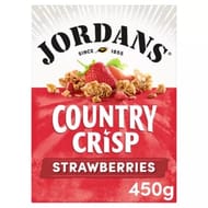 Jordans Country Crisp Sun-Ripe Strawberry Breakfast Cereal 450g