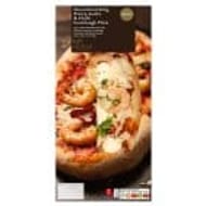 No. 1 Wood-Fired King Prawn, Garlic & Chilli Pizza230g