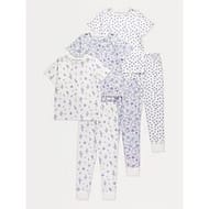 Ditsy Floral Short Sleeve Pyjamas 3 Pack