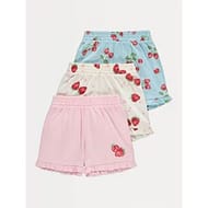 Strawberry Jersey Shorts 3 Pack