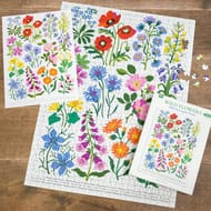 Jigsaw Puzzle (1000 Pieces) - Wild Flowers