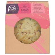 Sainsbury's Salted Caramel & Belgian Milk Chocolate Cookies, X4