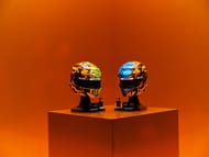 Win Lego Mclaren Mastercard F1 Signed Team Helmets