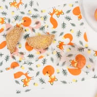 30 Sheets Greaseproof Paper - Rusty the Fox