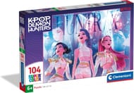 Clementoni KPOP Demon Hunters Puzzle, 104 Pieces, Ages 6+