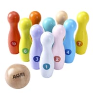 Colourful Baby Skittles Wooden Number Skittles