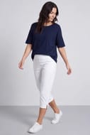 Stori Capri Trousers White-Small