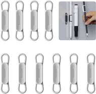 10-Pack Silicone Magnetic Pen Clips for Gel Pens or Markers