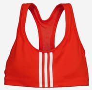 Adidas Red Striped Sports Bra XS