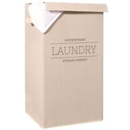 Contemporary Neutral Laundry Hamper