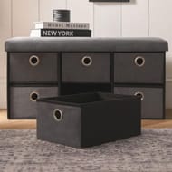 Storage Cube Unit 6 Draw Ottoman