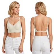 Jelly Bras for Women - Wireless, Soft, Seamless, Push-Up, Padded