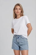 Boyfriend Denim Shorts