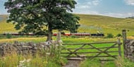 £14 Steam Train Journey through the Yorkshire Dales for 2