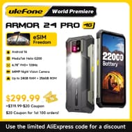 Ulefone Armor 24 Pro 22000mAh Rugged Smartphone Helio G200 6.78" 120Hz