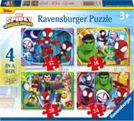 Ravensburger Marvel Spidey and His Amazing Friends Puzzles (4-Pack)