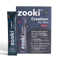 Zooki Creatine+ Men 5g Monohydrate, Wild Berry, 30 Servings - £17.09 S&S Voucher
