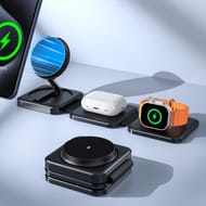 Hinyx 3-in-1 MagSafe Wireless Charger (Foldable, QC 3.0)