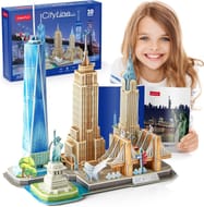 CUBICFUN 3D City Skyline New York Jigsaw Puzzle