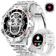 FOXBOX Men's Smartwatch 1.39in Military, SpO2, HR, Sleep, IP67