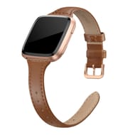 EDIMENS Genuine Leather Strap for Fitbit Versa 2/Lite/SE