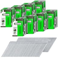 Meite 15-Gauge 34 Angled Nails 50mm Galvanised 16,000 Pcs
