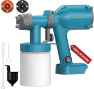 Tilswall Cordless Paint Sprayer for Makita 18V Dreamer400 Blue