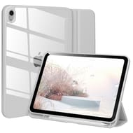 iPad 11/10th Gen Case, Shockproof Clear Cover with Pencil Holder
