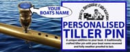 Win a Personalised Tiller Pin