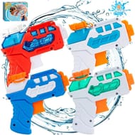 Dekukar 4-Pack Mini Water Pistols for Kids