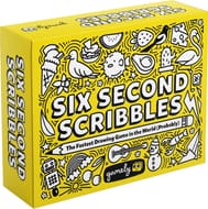 Six Second Scribbles | the Fast-Paced Drawing Party Game for Families