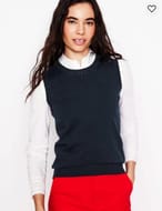 Emilia Cotton Crew Neck Tank