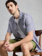Keswick SS Linen Striped Shirt