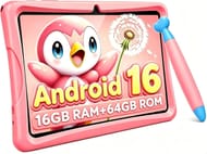 2026 Kids Tablet 10in with Parental Controls, Case & Stylus