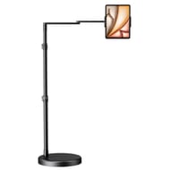 Elitehood Heavy-Duty Aluminum Tablet Floor Stand with Swivel Arm