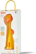 Nuby Chompy Chube Baby Teether, Soft Gums, Easy Hold, 3M+