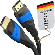 KabelDirekt 8K & 4K HDMI Cable 10x 2m German Flexcore Technology