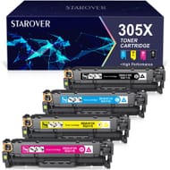 STAROVER 305X Compatible HP 305A CE410X CE411A CE412A CE413A